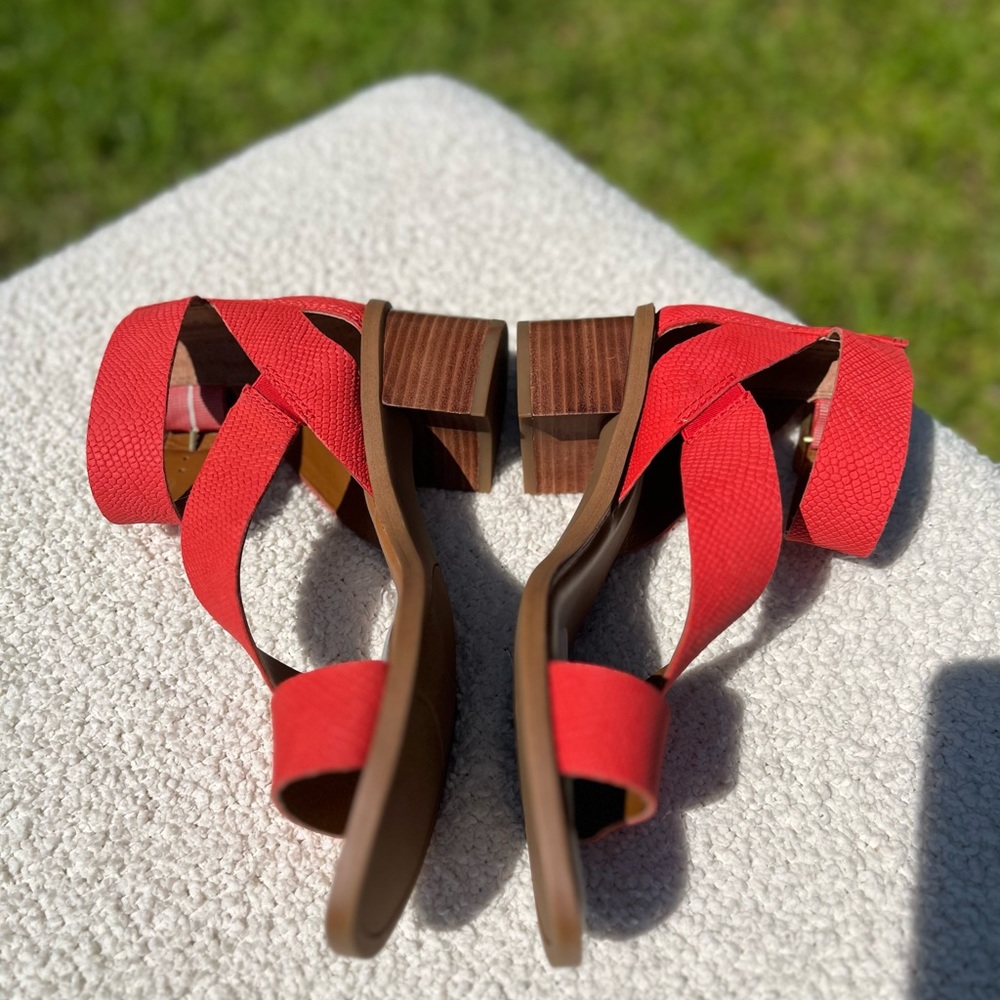 Franco Sarto Lorelia Block Heel Sandals - Picture 2 of 4